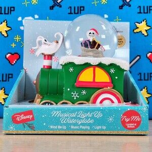 Disney's The Nightmare Before Christmas Jack & Zero Musical SnoMotion WaterGlobe